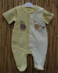 Twins dupačky a tričko SAFARI žluté, vel. 56