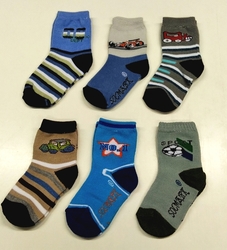Bavlněné ponožky chlapecké AU vel.23-26 15-17cm