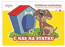 Zvířátkové omalovánky NA STATKU