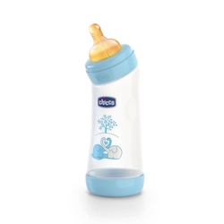 Kojenecká láhev CHICCO 250 ml SLON zahnutá