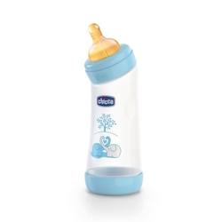 Kojenecká láhev CHICCO 250 ml SLON zahnutá