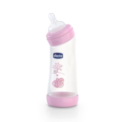 Kojenecká láhev CHICCO 250 ml VEVERKA zahnutá