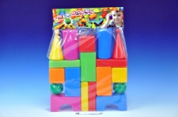 Teddies Stavebnice kostky velké 18ks TEDDIES