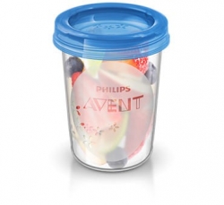Avent VIA pohárky 240 ml s víčkem - 1 ks
