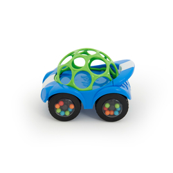 Hračka autíčko Rattle & Roll Oball™ modro/zelené 3m+