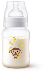 Láhev Anti-colic 260 ml, 1 ks opice