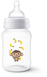 Láhev Anti-colic 260 ml, 1 ks opice