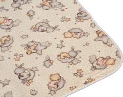 Scarlett dětský kobereček Méďa - 118 x 144 cm - béžový