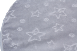 Scarlett dětský kobereček Hvězda - 118 cm - šedý