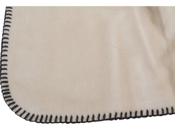 Španělská deka 11047 ECO - béžová/šedá, 80 x 110 cm