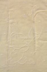 Španělská deka 6654 - béžová, 110 x 140 cm