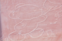 Španělská deka 6654 - růžová, 80 x 110 cm