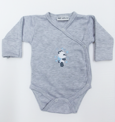 Body šedá PANDA BABY SERVICE Vel. 50
