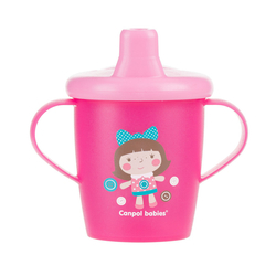 Hrníček nevylévací TOYS RŮŽOVÝ 250 ml CANPOL BABIES