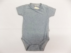 Body KR. RUKÁV modrý MELÍR Baby Service vel:56-86