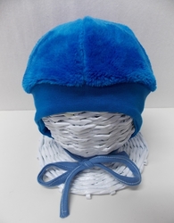 Zimní čepice BABY SERVICE tmavě modrá vel. 1 (36 - 38cm)