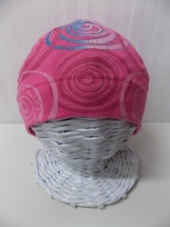 Čepice RDX růžová barevné KRUHY Vel. 3 (42 - 44cm)