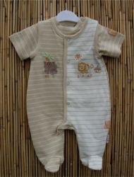 Twins dupačky a tričko SAFARI béžové, vel. 56