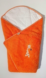 Zavinovačka Wellsoft Dita oranžová 76x76 cm 