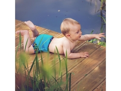Kojenecké plavky NEOPRENOVÉ AUTÍČKA Baby Swimsuit UNUO vel. XXL / 16+kg