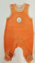 G-mini dupačky velur Ovečka oranžové, vel. 56