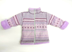 Kabátek zimní fialový BABY SERVICE vel.62