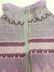 Kabátek zimní fialový BABY SERVICE vel.80