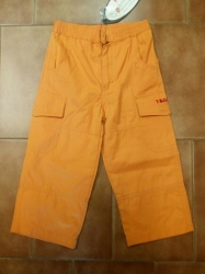 T+GO kalhoty mikrovlákno oranžové , vel. 98