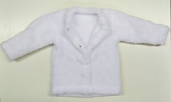 Kabátek zimní bílý welsoft BABY SERVICE vel. 56-80