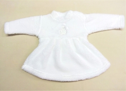 Šaty zimní bílé TUČŇÁK welsoft BABY SERVICE vel. 62-74