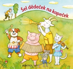 Knížka leporelo - Šel dědeček na kopeček