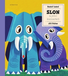 Knížka leporelo - SLON a jeho kamarádi