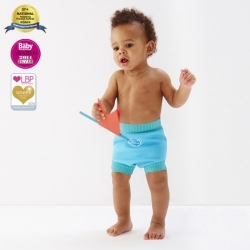 Kojenecké plavky Happy Nappy MODRÉ M,6-11 kg