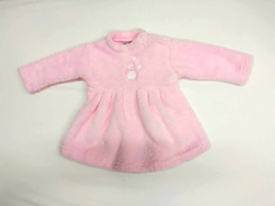 Šaty zimní růžové TUČŇÁK welsoft BABY SERVICE vel. 62