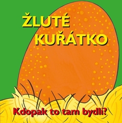 Knížka leporelo - Žluté kuřátko