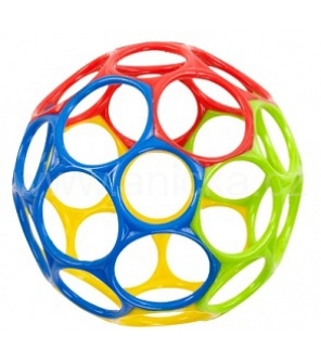 Balonek OBALL 10 cm multicolor